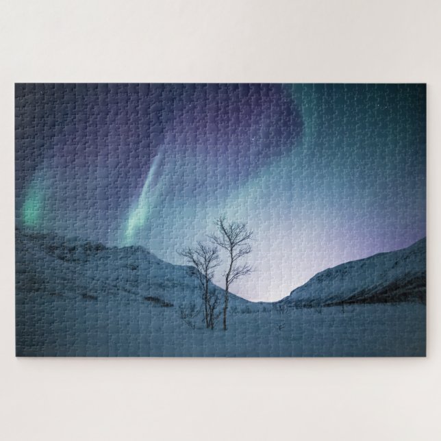 Puzzle Northern Lights Norvège (Horizontal)