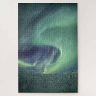 Puzzle Northern Lights Norvège Nature Photo