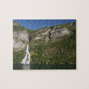 Puzzle Norvège, Geirangerfjord (UNESCO), Geiranger.