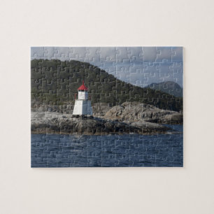 Puzzle Norvège, Stavanger. Vues le long de Lysefjord.