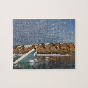 Puzzle Norvège, Svalbard, île de Spitsbergen, Coucher