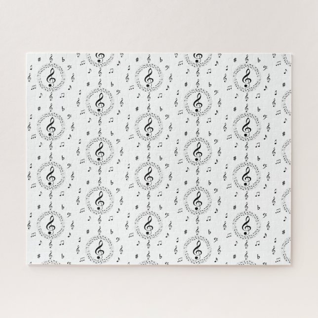 Puzzle Notes musicales (Horizontal)