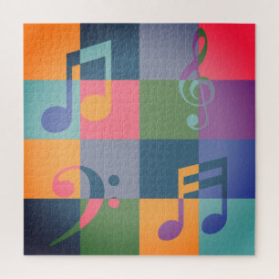 Puzzle Notes musicales   Musique Art à thème
