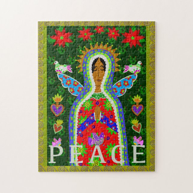 Puzzle Notre-Dame de Guadalupe Angel Paix (Vertical)