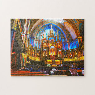 Puzzle Notre Dame Montréal.