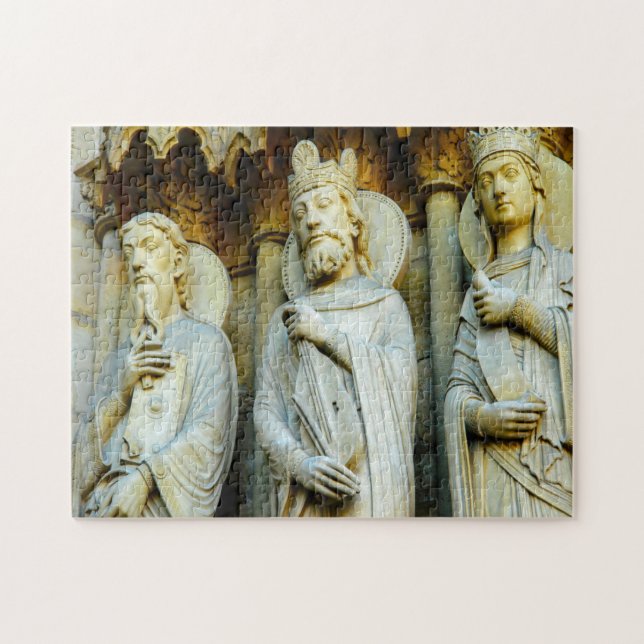 Puzzle Notre Dame Paris. (Horizontal)