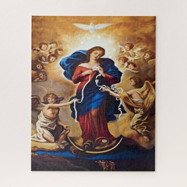Puzzle Notre-Dame qui a des noeuds (Vertical)