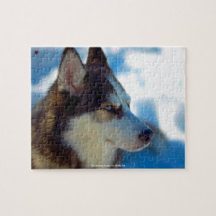 Puzzle Notre Huskey Sibérien Notre Animal De Famille