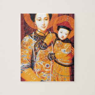 Puzzle Notre Madame de Vierge Marie chinois de la Chine