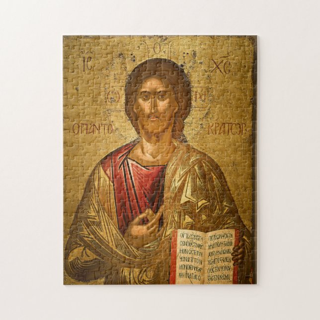Puzzle Notre Seigneur Jésus Christ Icône orthodoxe (Vertical)