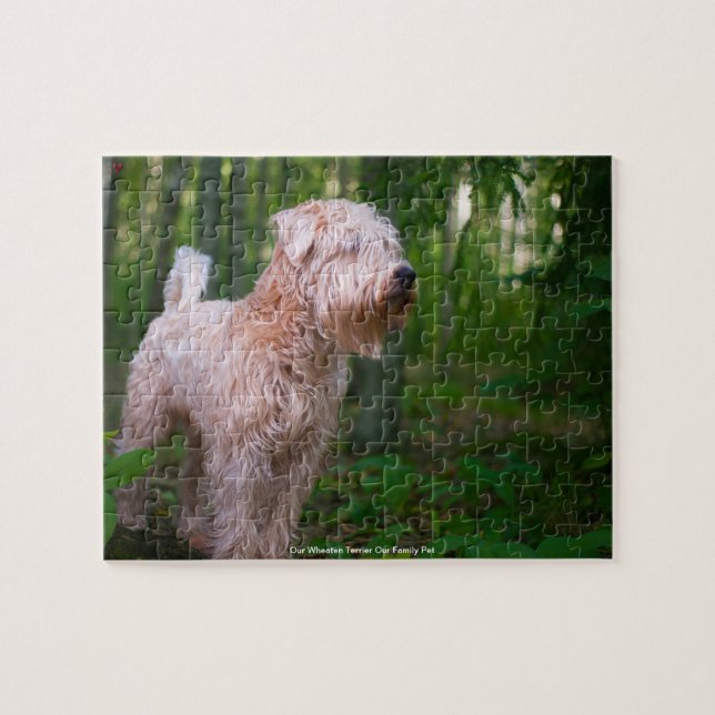Puzzle Notre Terrier Routé Notre Famille Pet Jigsaw Puzzl (Horizontal)
