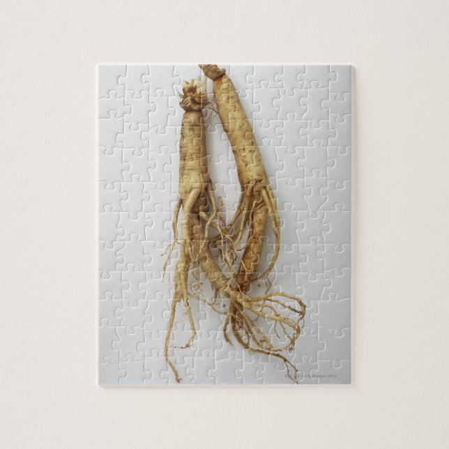 Puzzle nourriture coréenne, ginseng (Vertical)