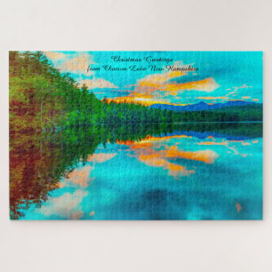 Puzzle Nous aimons Chocura Lake New Hampshire Jigsaw Puzz