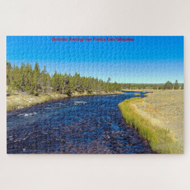 Puzzle Nous aimons Firehole River Yellowstone Jigsaw Puzz (Horizontal)