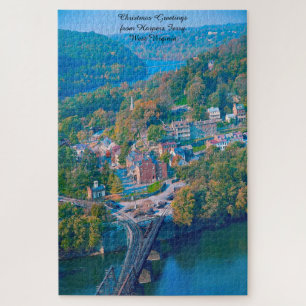 Puzzle Nous aimons Harpers Ferry West Virginia. Jigsaw Pu