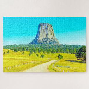 Puzzle Nous aimons la tour des Devils Wyoming