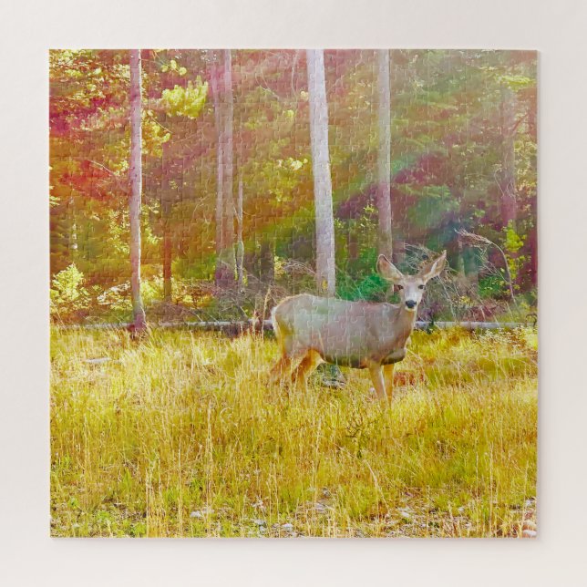 Puzzle Nous Aimons Le Wyoming. (Vertical)