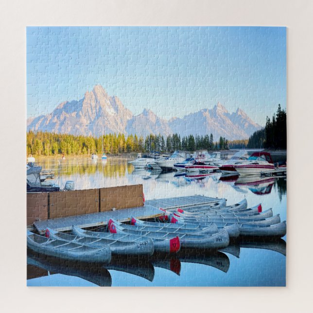Puzzle Nous Aimons Le Wyoming. (Vertical)