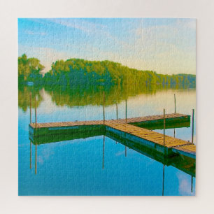 Puzzle Nous aimons les lacs dans l'Iowa.
