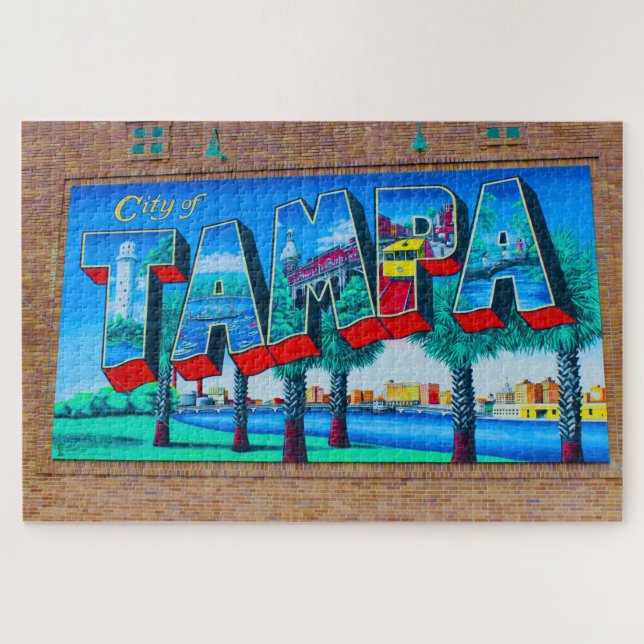 Puzzle Nous Aimons Tampa Floride (Horizontal)