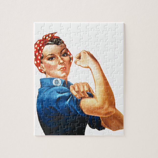 Puzzle Nous pouvons le faire Rosie le pouvoir des femmes  (Vertical)