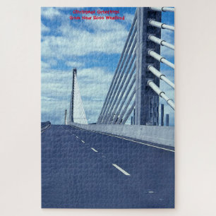 Puzzle Nouveau pont de suspension New Ross Wexford Irland