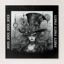 Nouvel An Anniversaire Halloween Party Steampunk