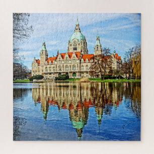 Puzzle Nouvel hôtel de ville - Hanovre, Allemagne - 20x20