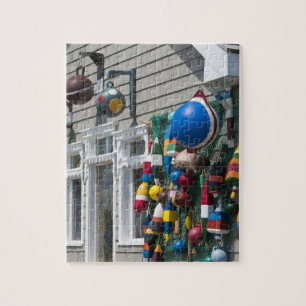Puzzle Nouvelle-Écosse, Canada. Boutique à Blue Rocks à