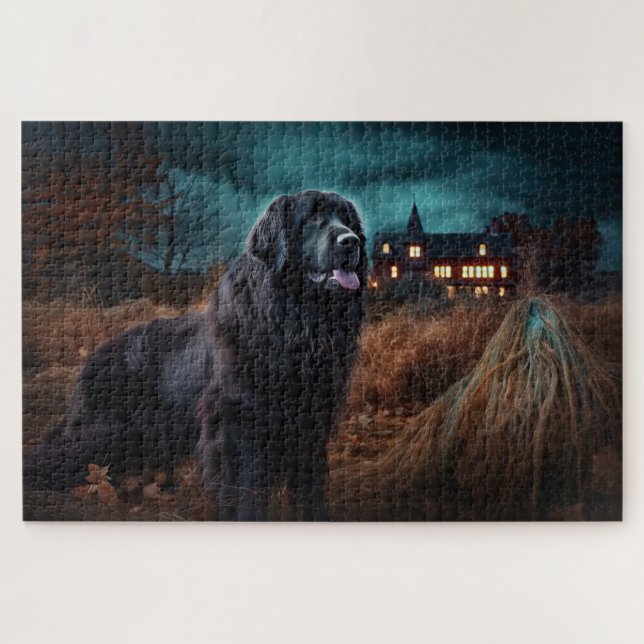 Puzzle Nouvelle-Ecosse Halloween Épouvantable  (Horizontal)