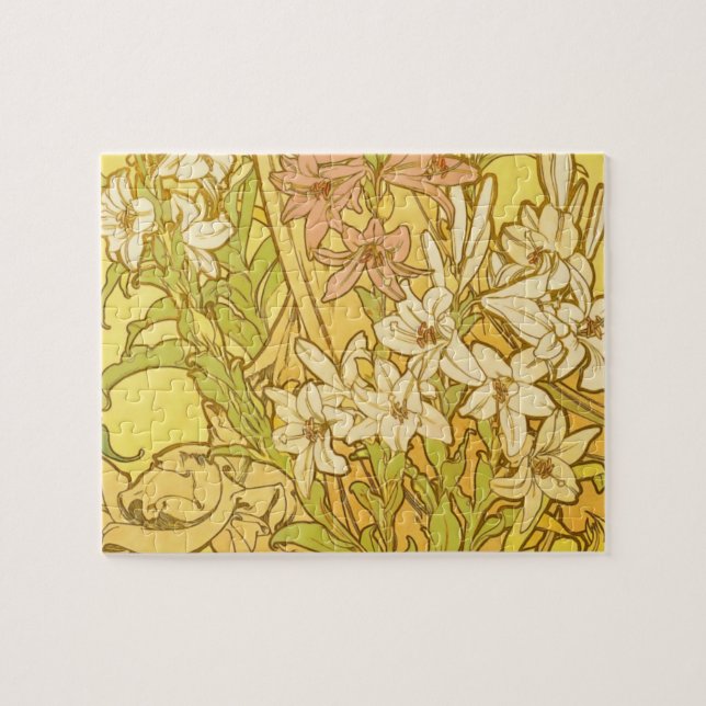 Puzzle Nouvelle Lily flowers (Horizontal)