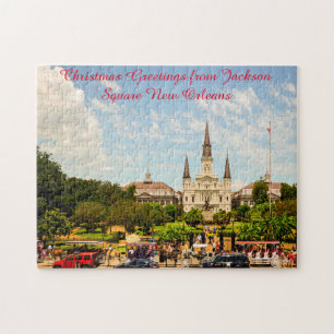 Puzzle Nouvelle-Orléans Jackson Square. 