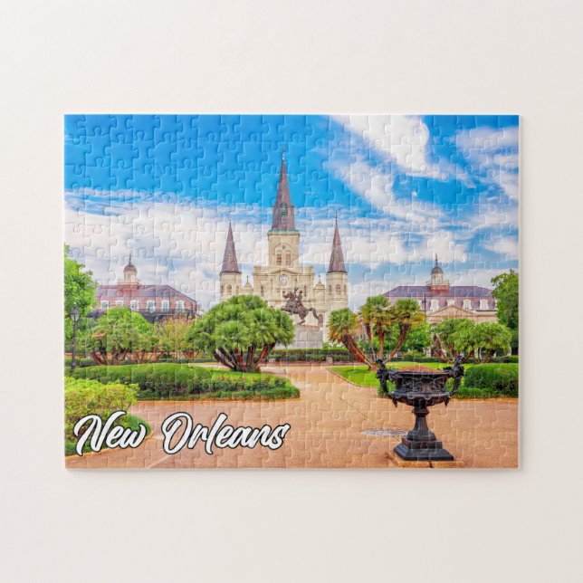 Puzzle Nouvelle-Orléans, Louisiane, États-Unis (Horizontal)