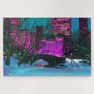 Puzzle Nouvelle vue sur la ville depuis le parc central