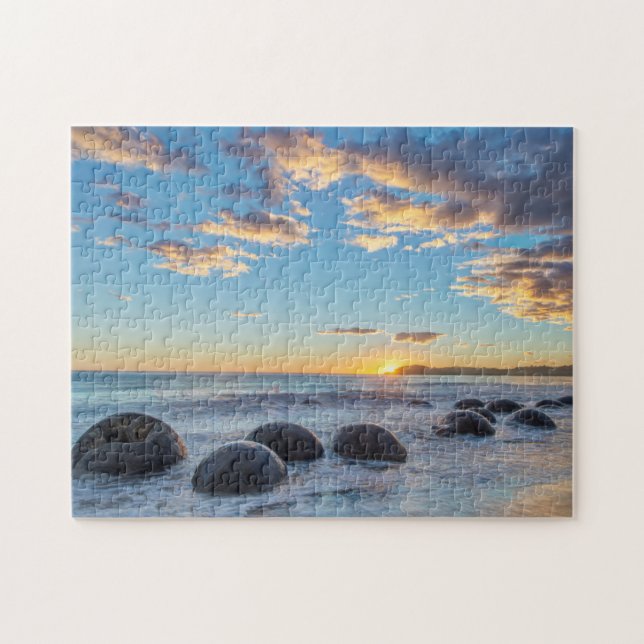 Puzzle Nouvelle-Zélande, Île du Sud, Moeraki Boulders (Horizontal)