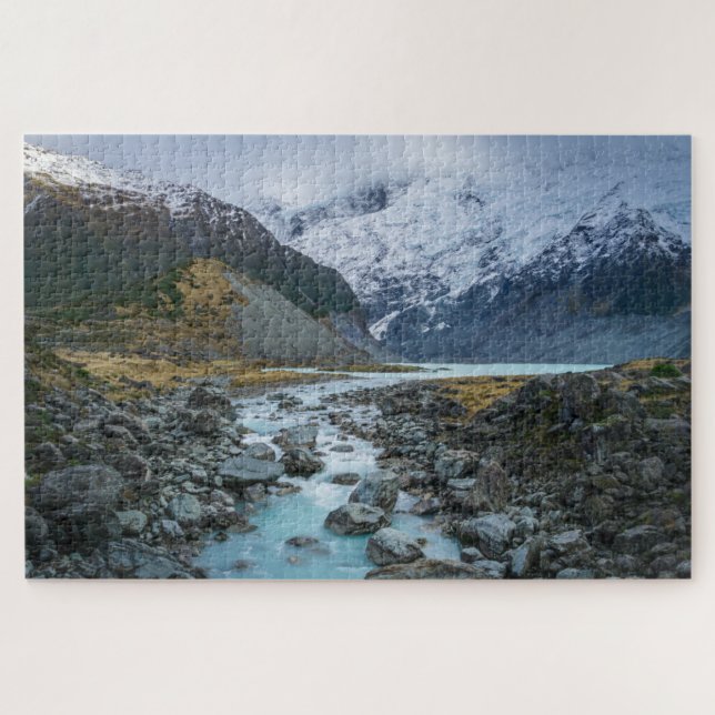 Puzzle Nouvelle-Zélande Islande Paysage (Horizontal)