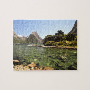 Puzzle Nouvelle-Zélande, Miter Peak et Bowen River entra