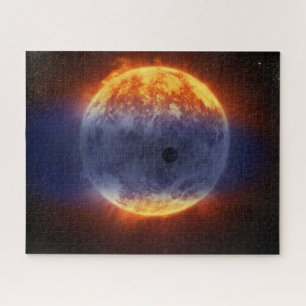 Puzzle Nuage De Gaz Hydrogène Au Large De L'Exoplanète Gj