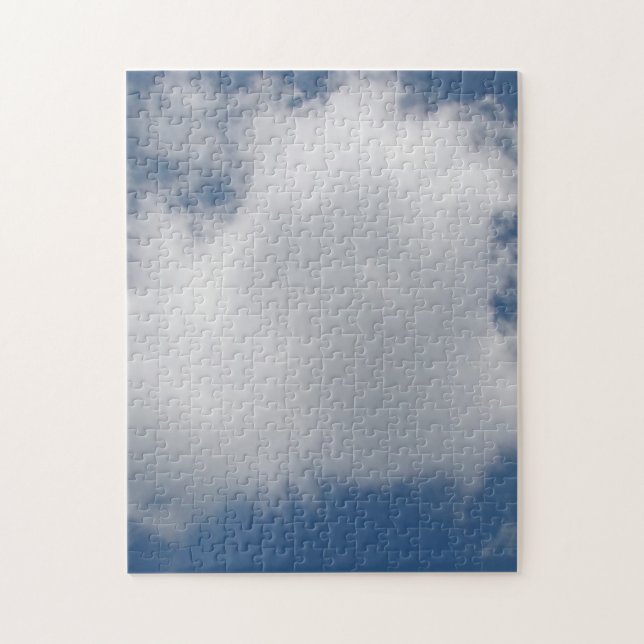 Puzzle Nuages de Cumulus Puffy dans le ciel bleu (Vertical)