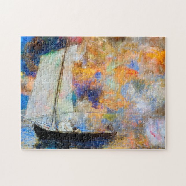 Puzzle Nuages de fleurs, Redon (Horizontal)