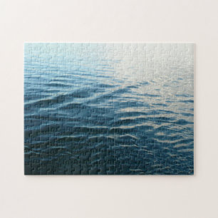 Puzzle Nuances d'eau bleue Photographie de la nature Abst