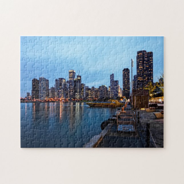 Puzzle Nuit à la Marine PIer (Horizontal)