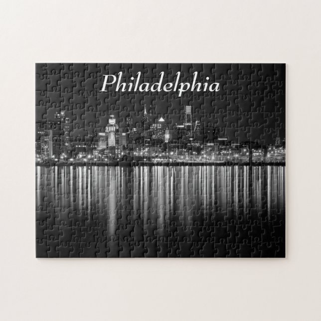 Puzzle Nuit b/w de Philly (Horizontal)