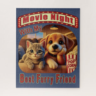 Puzzle Nuit de cinéma - Meilleur Ami de la fureur - Cute