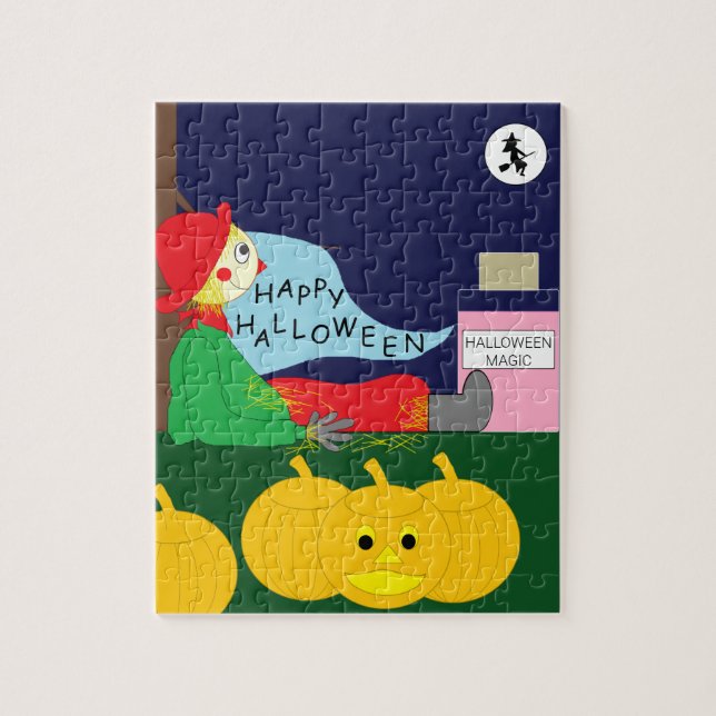 Puzzle Nuit de la magie d'Halloween : (Vertical)