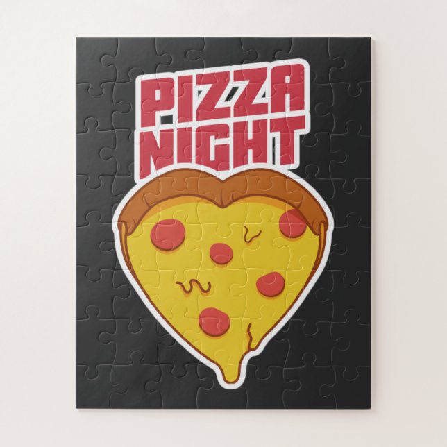 Puzzle Nuit de pizza (Vertical)