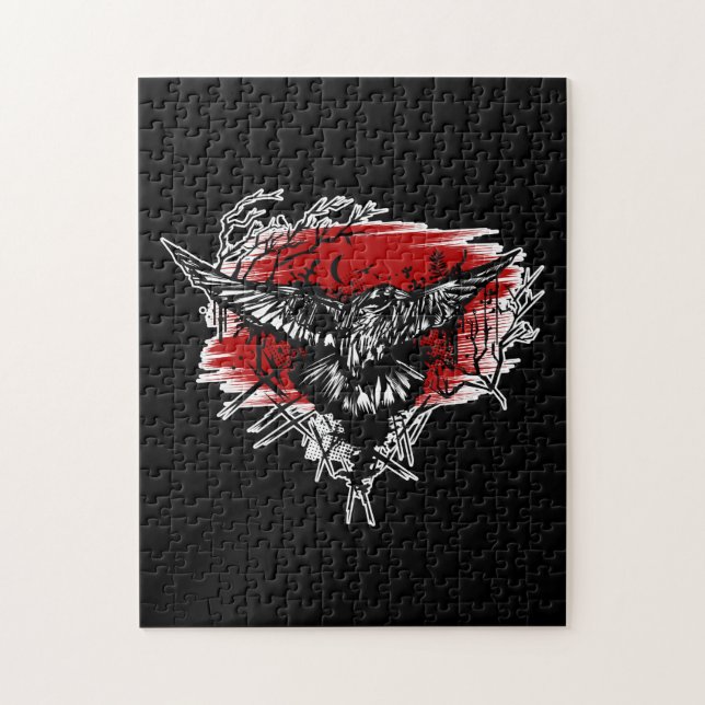 Puzzle Nuit des corbeaux (Vertical)