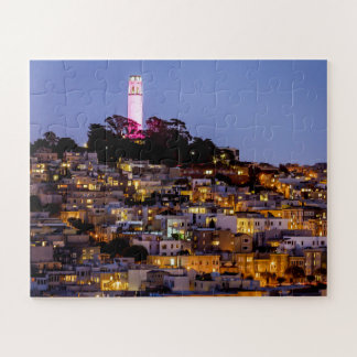 Puzzle nuit d'été San Francisco Coit Tower