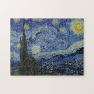 Puzzle "Nuit étoilée" par Van Gogh