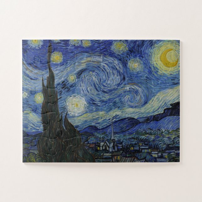 Puzzle "Nuit étoilée" par Van Gogh (Horizontal)